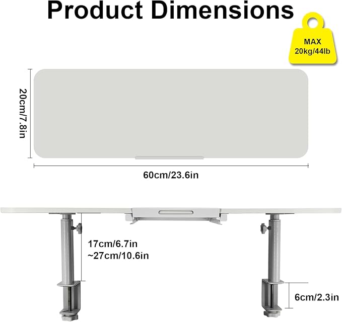 Clamp-On Monitor Stand Riser - Image 2