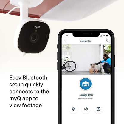 CHAMBERLAIN myQ Smart Garage HD Camera & Smart Garage Hub Bundle- Wi-Fi & - Image 2