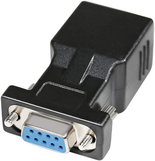 DTECH DB9 to RJ45 Serial Adapter RS232 Female to RJ-45 Female Ethernet by Unknown