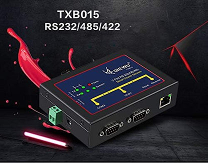 Industrial 2 Ports RS232/422/485 Serial Device Server Converter Support - Image 3