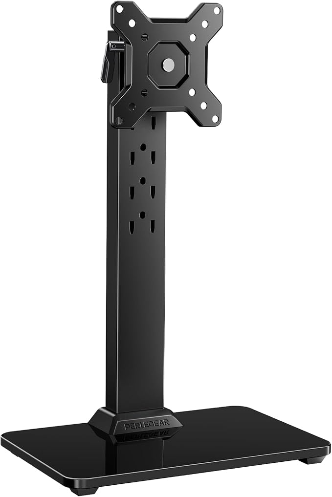 Perlegear Monitor Stand, Freestanding Monitor Mount by Perlegear