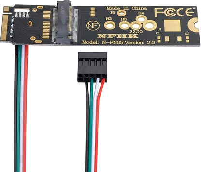 NGFF A/E-Key Card to M.2 NGFF Key-M NVME SSD Adapter - Image 3