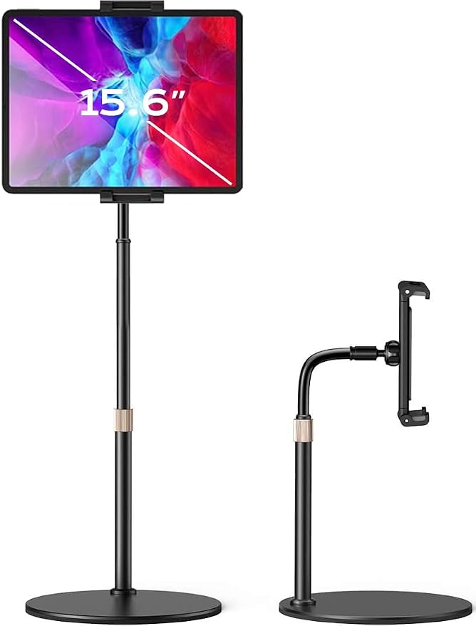 LISEN for iPad Stand for Desk Portable Monitor Adjustable Tablet Stand by Lisen