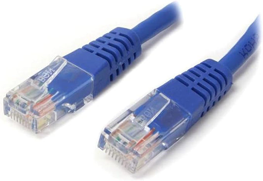 StarTech.com Cat5e Ethernet Cable - 25 ft - Blue - Patch Cable - Molded Cat5e by StarTech