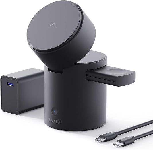 iWALK 3 in 1 Wireless Charging Stand by iWALK