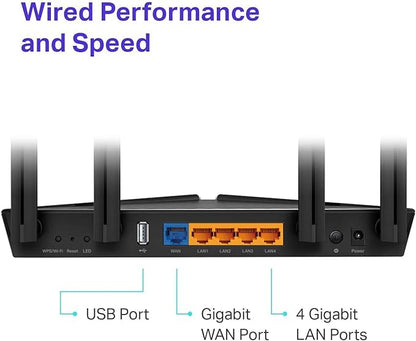 TP-Link Archer AX20 AX1800 Smart Dual-Band Wi-Fi 6 Router - Image 5