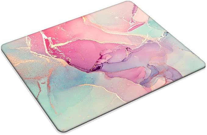 Multicolored Marble Mouse pad Customized Mousepad Non-Slip Rubber Base Mouse - Image 2