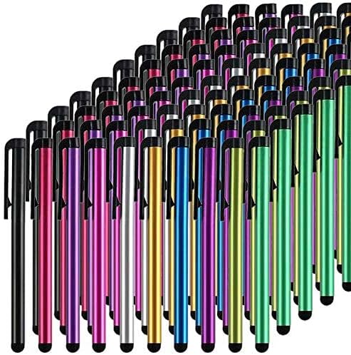 Stylus Pens for Touch Screens, 100 Pieces Universal Colorful Long Metal by THE+CASE+DOCTOR+GET+YOUR+CASE+LIFT+WITH+THE+CASE+DOCTOR