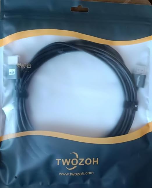 Twozoh Ultra-Thin Long HDMI to HDMI Cable 15FT, Hyper Slim HDMI 2.0 Cable - Image 9