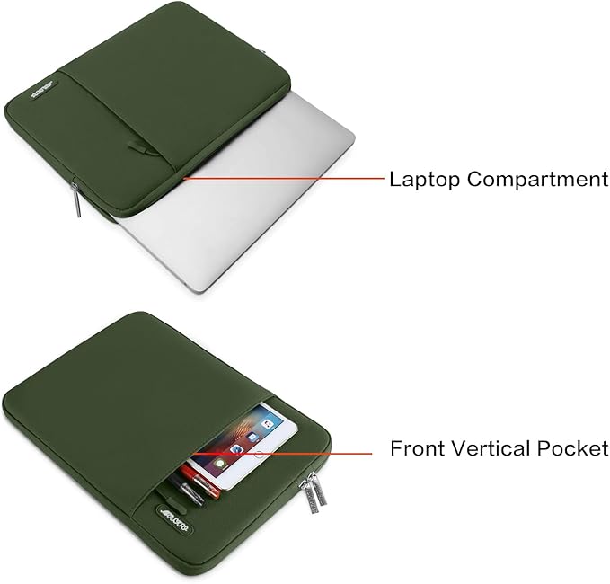 MOSISO Laptop Case 13.3 inch, 13-13.3 inch Laptop Sleeve Compatible - Image 2