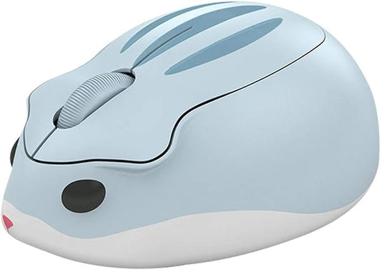 2.4GHz Wireless Mouse Cute Hamster Shape Less Noice Portable Mobile Optical by SHARESUNSHINE