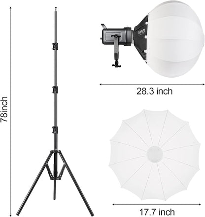 GVM 150W RGB Video Light Kit, 2700K~7500K Bi-Color LED Video Light Photography - Image 8