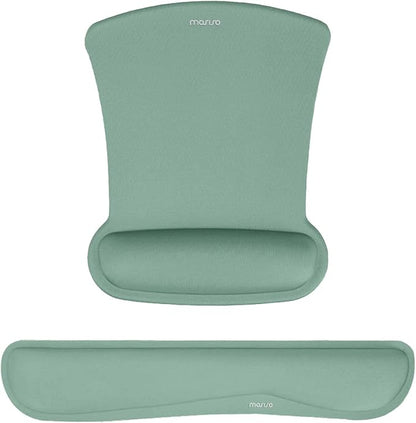 MOSISO Wrist Rest Support for Mouse Pad & Keyboard Set, Ergonomic Mousepad by MOSISO