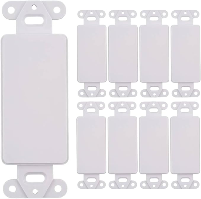 10 Pack Decorative Wall Plate for Keystone, Coaxial & More - Image 3