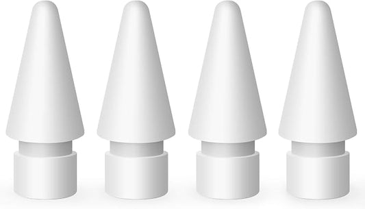 MEKO 4 Pack Replacement Tips for Apple Pencil 1st Gen & 2nd Gen, Pen Nibs for by MEKO