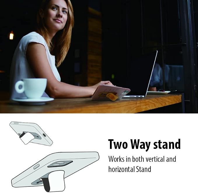 Momostick Flatstick, Cell Phone Finger Grip Strap Holder - Image 4