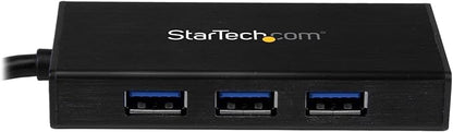 StarTech.com USB 3.0 Hub with Gigabit Ethernet Adapter - Image 2