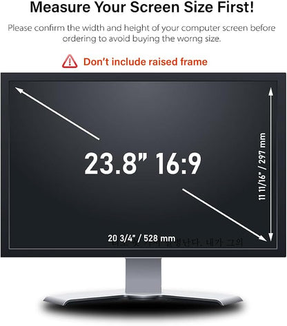 23.8 Inch - 16:9 Aspect Ratio - Computer Privacy Screen Filter - Image 3