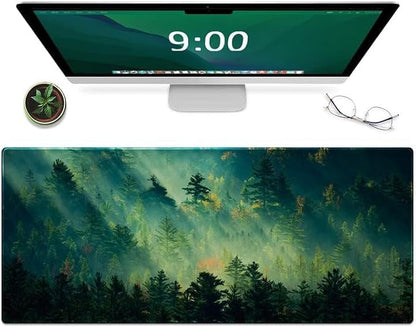 Galdas Mouse Pad, Office Desk Mat Large Gaming Keyboard Pad Durable Stitched - Image 2