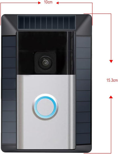 The Fansoun Ring Solar Charger Battery Doorbell Is Only Compatible - Image 4