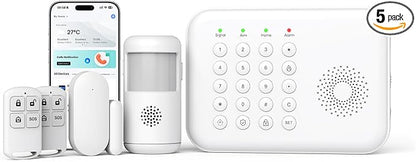 PGST Home Security System, Keyboard WiFi+GSM/4G Wireless Alarm System by PGST