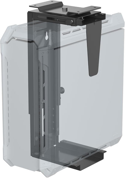 Suptek Adjustable Under Desk and Wall PC Mount, 3.94 to 11.61 inch Wide by suptek