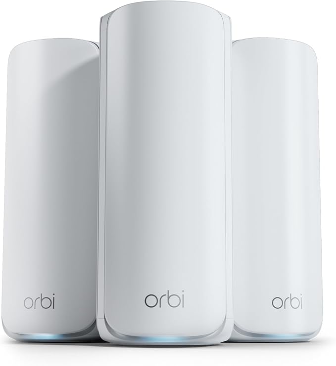 NETGEAR Orbi Tri-Band WiFi 7 Mesh Network System by Amazon+Renewed
