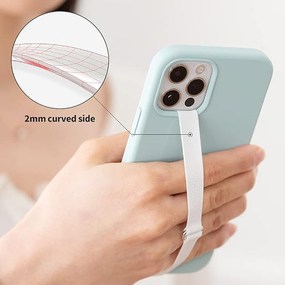 Sinjimoru C-Shaped Clip Finger Phone Grip, Silicone Loop - Image 3