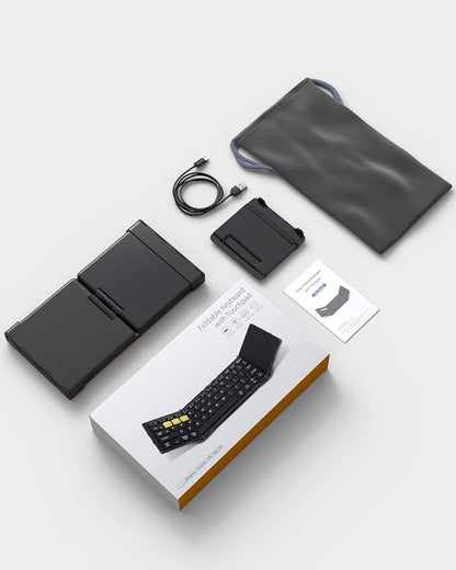 Foldable Bluetooth Keyboard, Wireless Portable Keyboard - Image 8