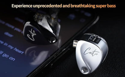 KZ Castor in Ear Monitor Headphones, Dual-Dynamic Driver Wired Gaming Earphones - Image 7