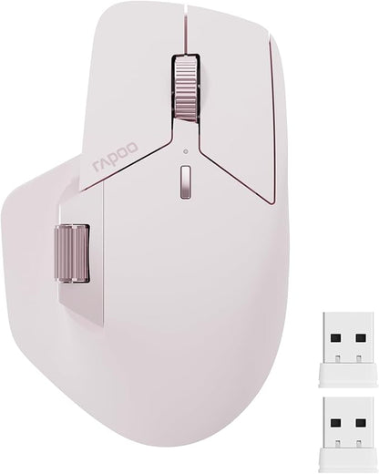 Rapoo MT760 Multi-Device Wireless Mouse, 11 Programmable Buttons, 4K DPI by RAPOO