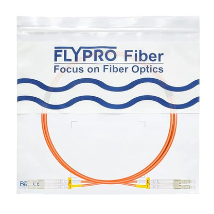 FLYPROFiber- 0.2M OM1 LC to LC Fiber Patch Cable, Length Options: 0.2m-100m - Image 7