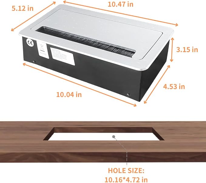 ZESHAN Conference Table Power hub Conference Table connectivity Box - Image 5