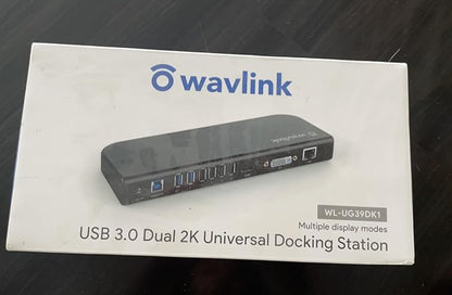 WAVLINK USB Laptop Docking Station Dual Monitors, DisplayLink Computer Dock - Image 9