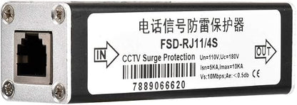 RJ11 Telephone Fax Protector, Lighting Thunder Arrester Device, Audio Telephone - Image 7
