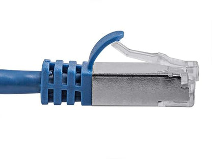 Monoprice Cat7 10ft Blue Patch Cable Double Shielded 26AWG 10G Pure Bare Copper - Image 3