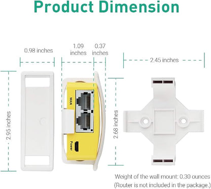 GL.iNet WiFi Router Holder Wall Mount - Image 3