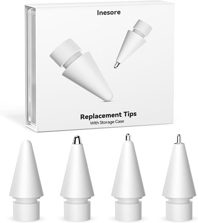 Inesore 4 Styles Replacement Tips by Inesore