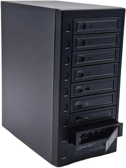 USB 4.0 Type-C 8 Bay 2.5 Inch and 3.5 Inch SATA Hard Drive External Hard Drive - Image 3