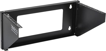 RIVECO 5U Wall Mount Vertical Rack Network Bracket Firm Constructed Easy by RIVECO
