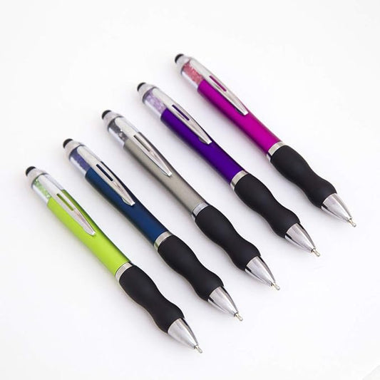 NC Ballpoint Pens 2 in 1 Stylus Pens Medium 1.0mm Point Black Ink - Image 2