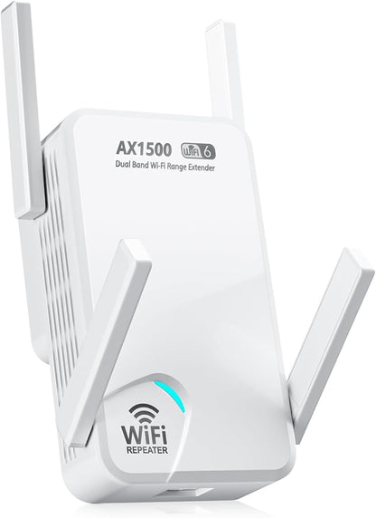 AX1500 WiFi 6-2026 WiFi Extender Signal Booster by WERCHTAY