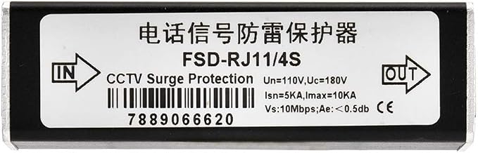 RJ11 Telephone Fax Protector, Lighting Thunder Arrester Device, Audio Telephone - Image 6