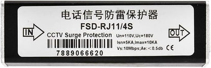 RJ11 Telephone Fax Protector, Lighting Thunder Arrester Device, Audio Telephone - Image 6