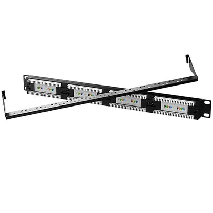 AMPCOM Premium Series CAT5/5e 24 Ports Patch Panel, Rack Mount - Image 8
