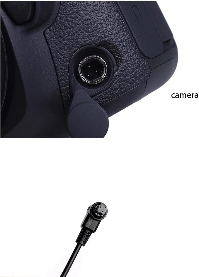 Remote Trigger Cable Adapter for Canon R3 R5 1DX 6D 7D 5D MKIII 60D EOS SLR - Image 3