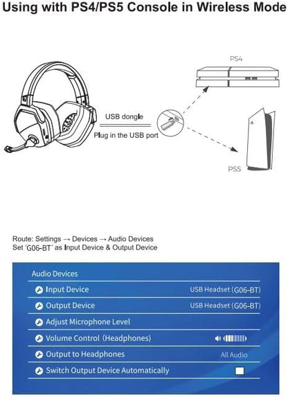 NUBWO G06 Dual Wireless Gaming Headset - Image 13