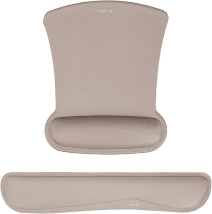 MOSISO Wrist Rest Support for Mouse Pad & Keyboard Set, Ergonomic Mousepad by MOSISO