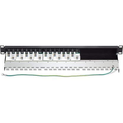 TRENDnet 16-Port Cat6A Shielded Patch Panel, 1U 19" Metal Housing, 10G Ready - Image 5