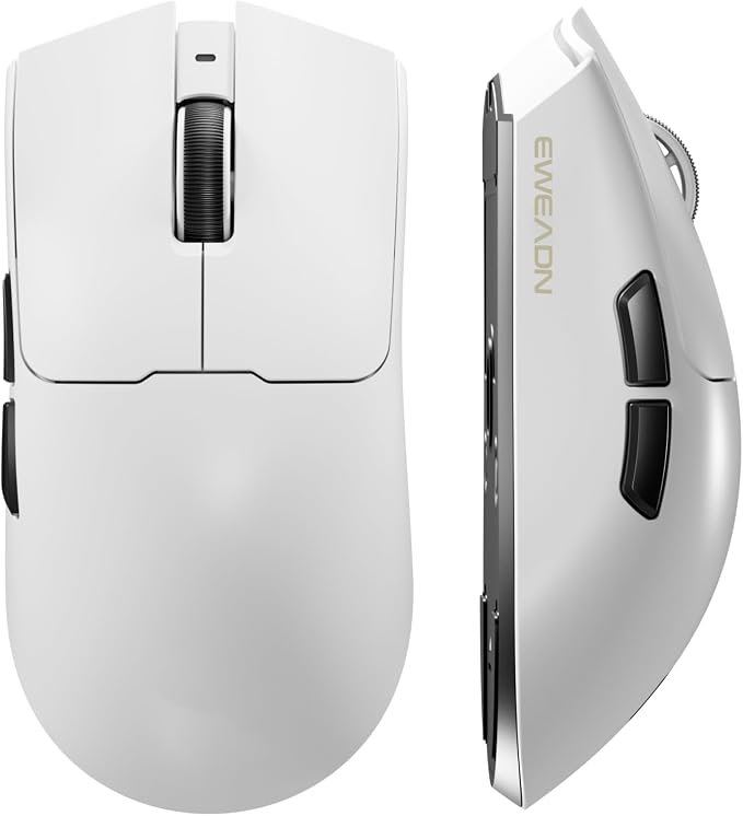 S9 Pro Wireless Gaming Mouse, 59G Ergonomic Computer Mouse, Triple Modes by EWEADN